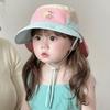 Car Summer Kid Sun Hat Animal Children's Fisherman Hat Cute Cartoon Bucket Hat Kid
