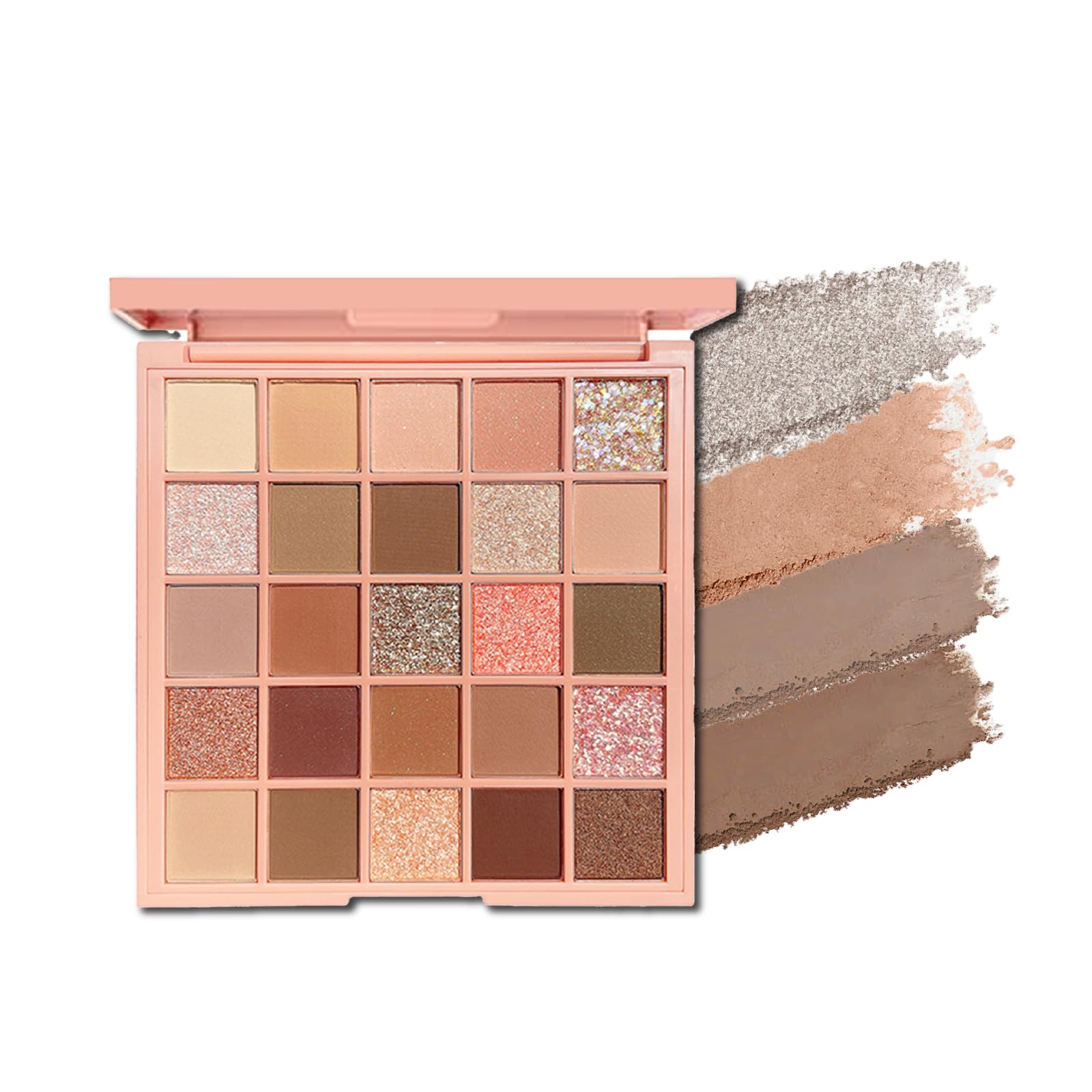 

KIADZIE Тени для век Высоко увлажненная универсальная легкая текстура для всех женщин Палетка из 2 цветов пигментированные, финиш, цвета, (02-Классический оранжевый)