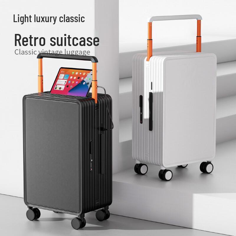 

Kuai Chi Classic Retro Travel Suitcase