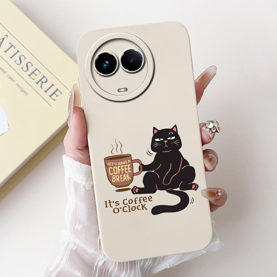 For Realme 11 5G Case RMX3780 Stylish Candy Painted Cover Shockproof Phone Case For Realme 11X Realme11 5G Soft TPU Fundas Coque