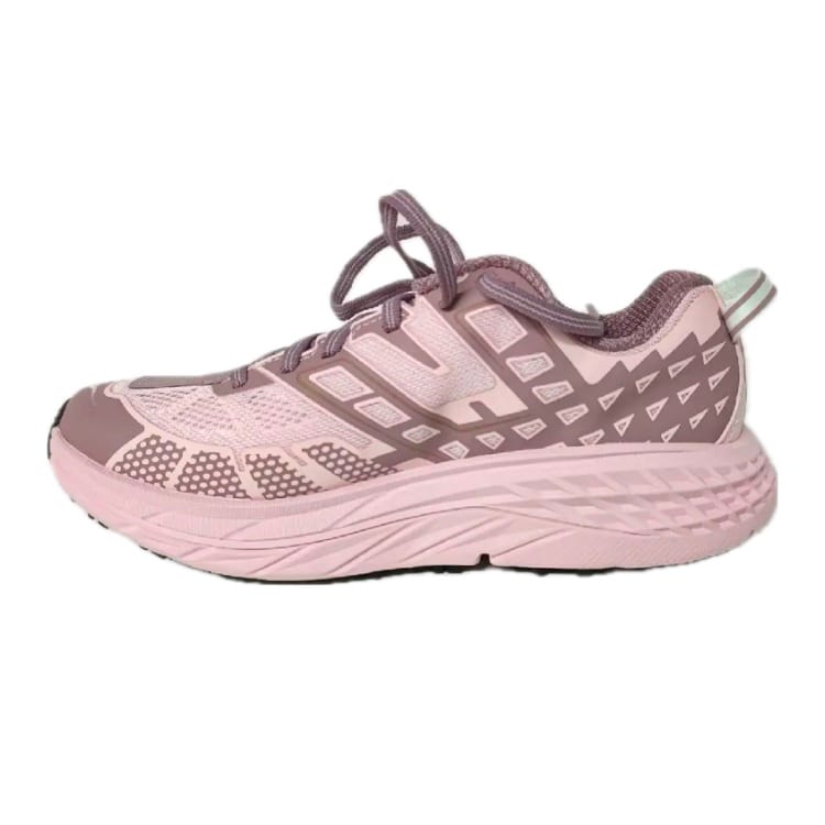 HOKA ONE ONE SPEEDGOAT 2 Abrasion Resistant Low top Running Shoes Unisex Pink Purple 1162710-CSCM