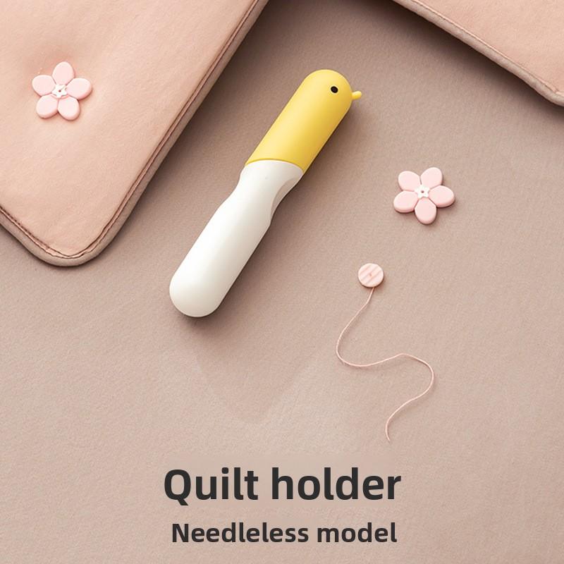 A Needle-free, Invisible Bed Sheet and Quilt Cover, Anti-running and Traceless Soft Silicone, A Household Quilt Fixing Wonder