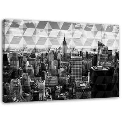 Canvas Print City Panorama