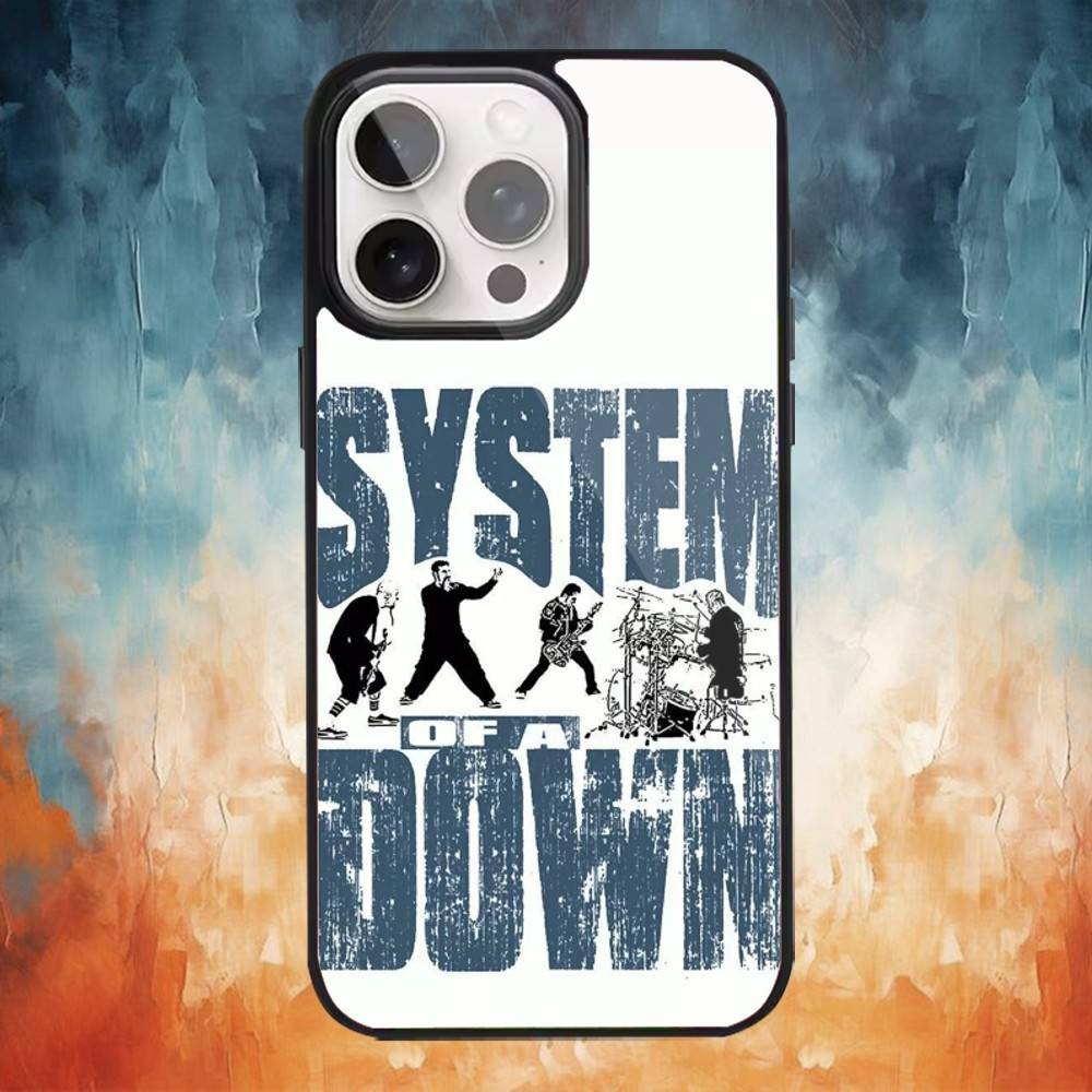 System of a Down Band Handyhülle Für iPhone 17,16,15,14,13,12,Plus,Pro,Max für Magsafe Magnetisches Kabelloses Laden