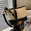 Feeling the Small Bag Women's Spring and Summer New Korean High-value Diamond Shoulder Bag Chain Crossbody Wandering Bag