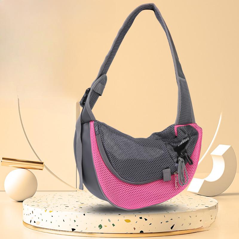 Rucsac de călătorie Geantă de umăr respirabilă tip crossbody Geantă de transport pentru animale de companie Pisică