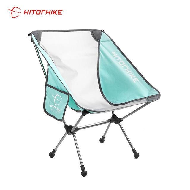 Portable Collapsible Moon Chair Fishing Camping BBQ Stool Folding Extended Hiking Seat Garden Ultralight Office Home