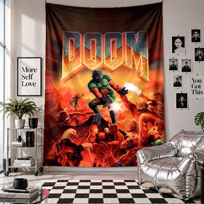WandteppichDOOM Kunst Hängendes Tuch Dekorative Hintergrundabdeckung für Raumdekoration
