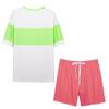 Casual Spirited Away Haku Costume Set: Short-Sleeved Loose Fit for Everyday Wear