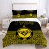 3D Printed Macabi Netanya Beding Set Soft Duvet Cover Bedrom Warm Comforter Single Twin King Sized Dimensions Comfortable Quilt Cover Home Textile