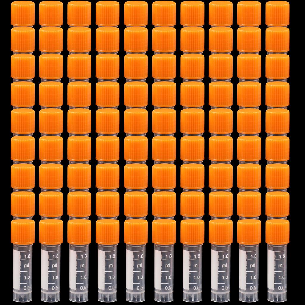 100 Tubes Centrifuges 50 Ml En Polypropylène Avec Bouchons Vis - Stériles, Usage Médical/labore