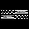 2PCS Car Styling Column Decals Window B Pillars Decorative Stickers For Honda Fit Civic Jazz CITY Accord CR-Z VTEC Vezel Insight