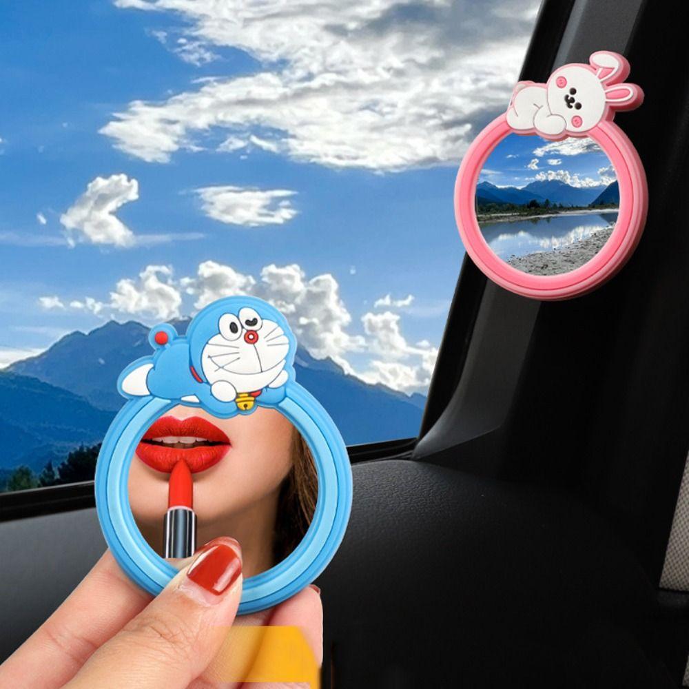 

1 pair Round Adjustable Wide-angle Rearview Mirror Car Safety Accessories