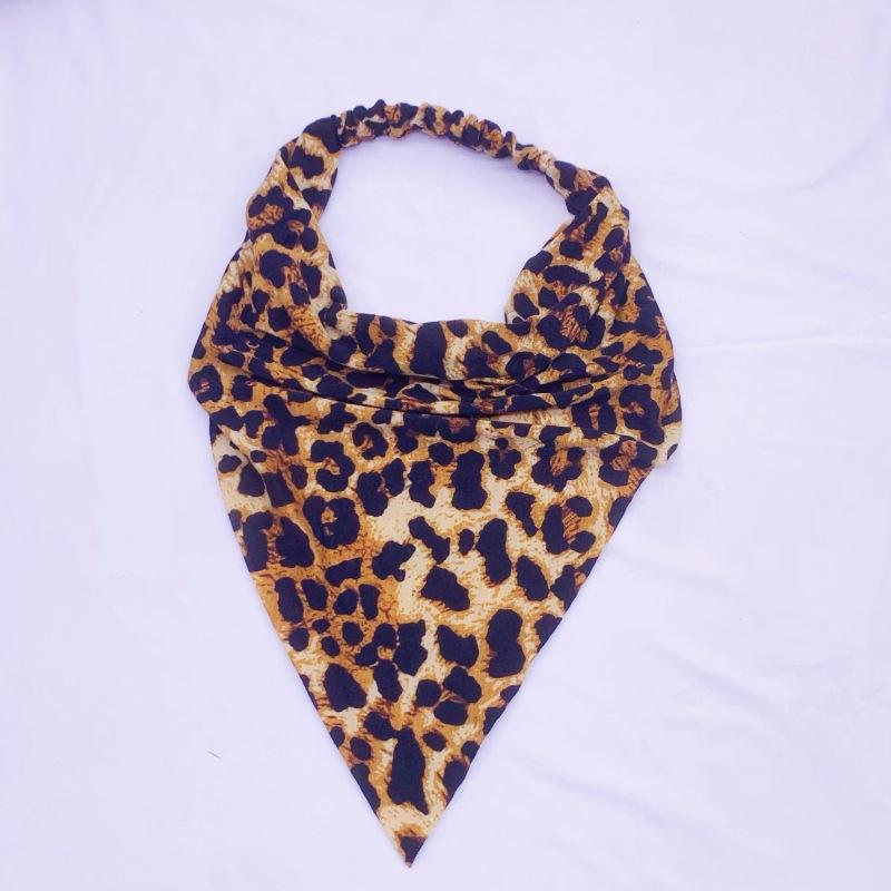 Blumen-Dreieck-Bandana Stirnband Damen Vintage-Stil Haaraccessoires für Sommerurlaub Strand Haarschmuck