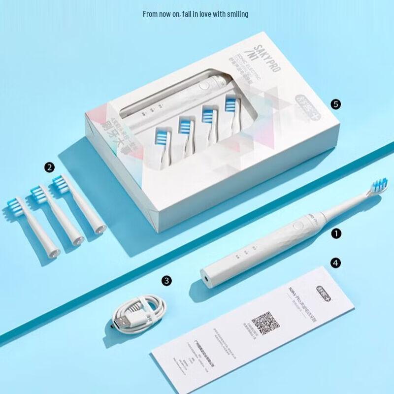 Saky Sonic Electric Toothbrush N1 Set