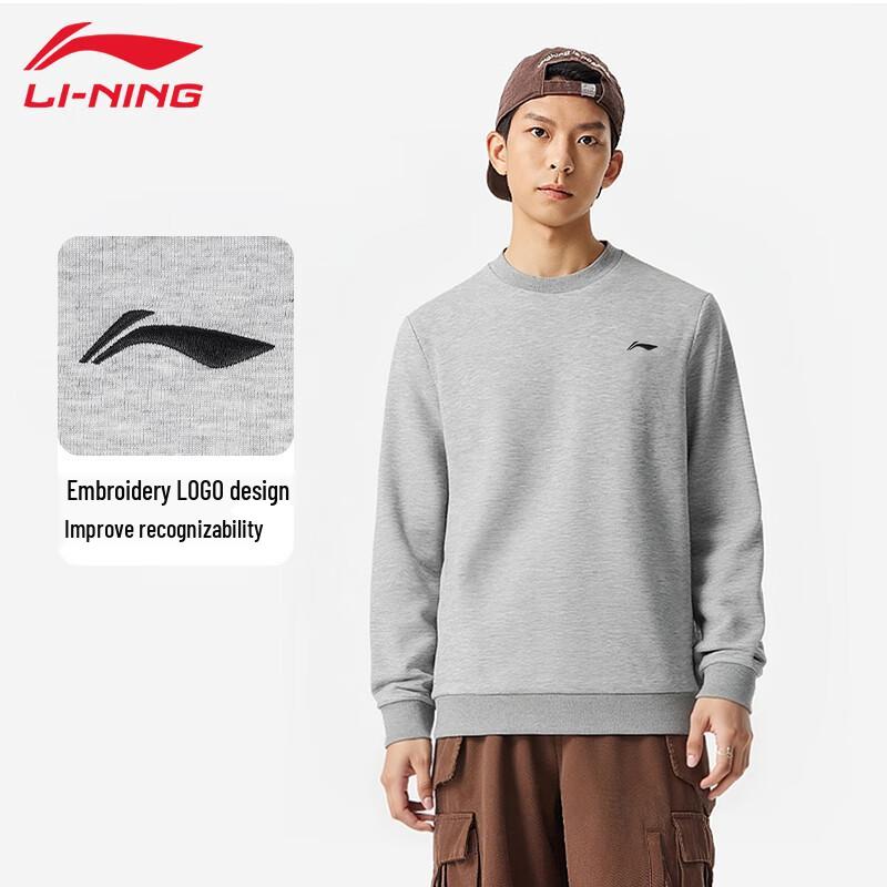 Li-Ning Men s Pullover Sweatshirt L