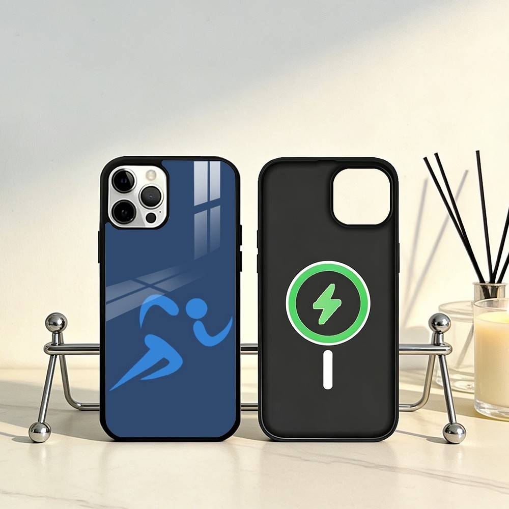 

I Love Running Phone Case For iPhone17,16,15,14,13,12,11 Plus,Pro Max Magnetic For Magsafe Wireless Charging iPhone17Pro