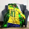 1pc Neymar17 Blanket, Gift, for Men and Women, Soft Blanket, Good for Sofa Bed Couch Travel, Lightweight Flannel Blanket
