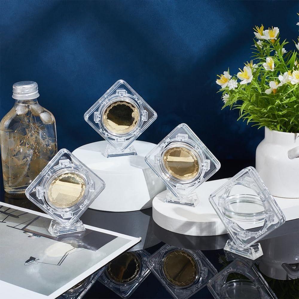 3D Coin Display Case Floating Coin Protector Sleeves Durable Coin Container Box  Home Decoration