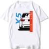 Funny E46 M3 Gerunisex Legend E28 E30 E36 E90 Car Tshirt New Summer Unisex Short Sleeve Hip Hop Street Boy Casual White Tees