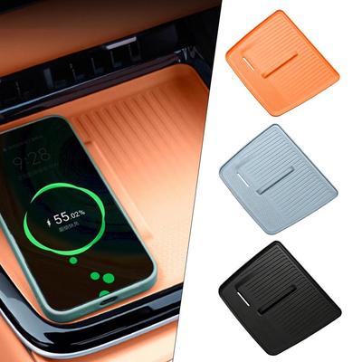 Für Changan Deepal S05 Kabelloses LadePad Silikon Anti-Rutsch-Matte Mittelkonsolen-Organizer Innenraumzubehör