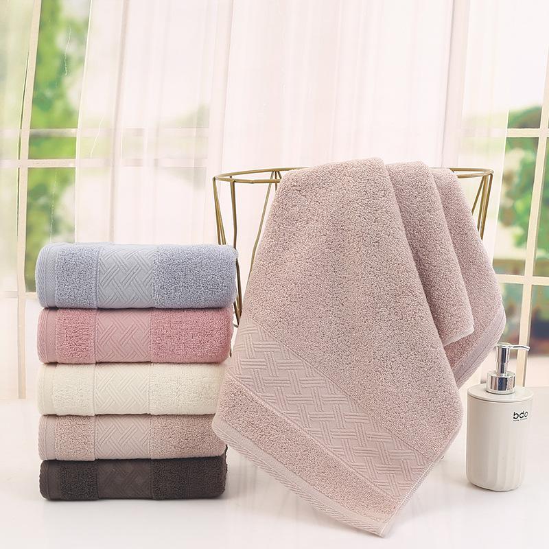 Wholesale cotton towels are soft and absorb water without shedding hair. Household bathing, pure cotton adult face towels.