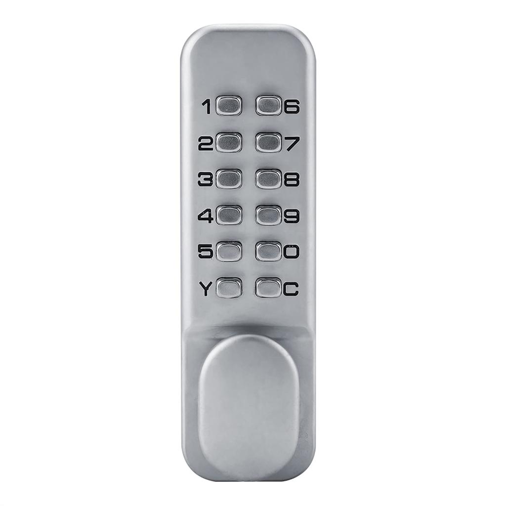 TOPINCN Door Password Lock, Keyless, PIN Code Unlocking, Anti-Theft, for Interior Doors/Rental Doors/Office Doors