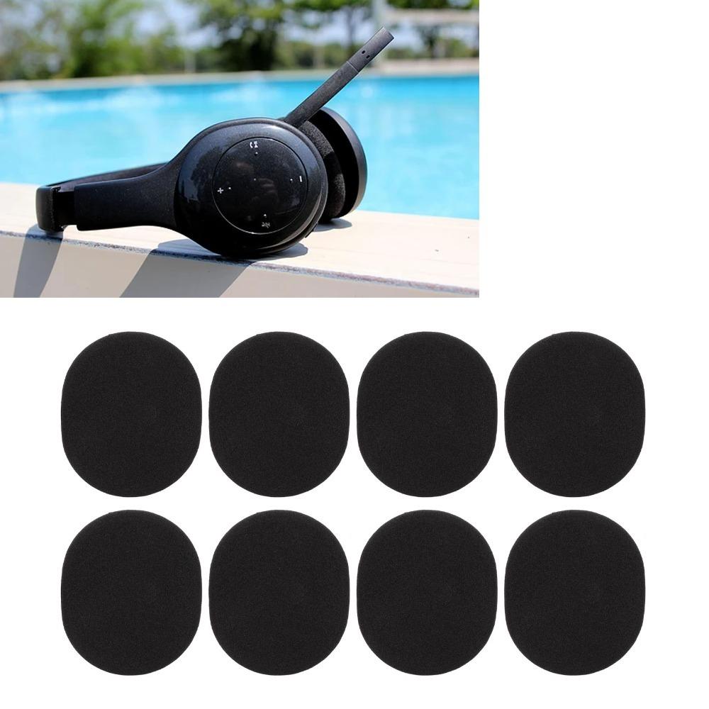8PCS Noise Isolation Headphone Ear Pads for Logitech H800 Headphones Maintenance