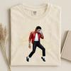 Michael Jackson Thriller Graphic Tee, Retro Music Concert Shirt, Pop Culture Fan