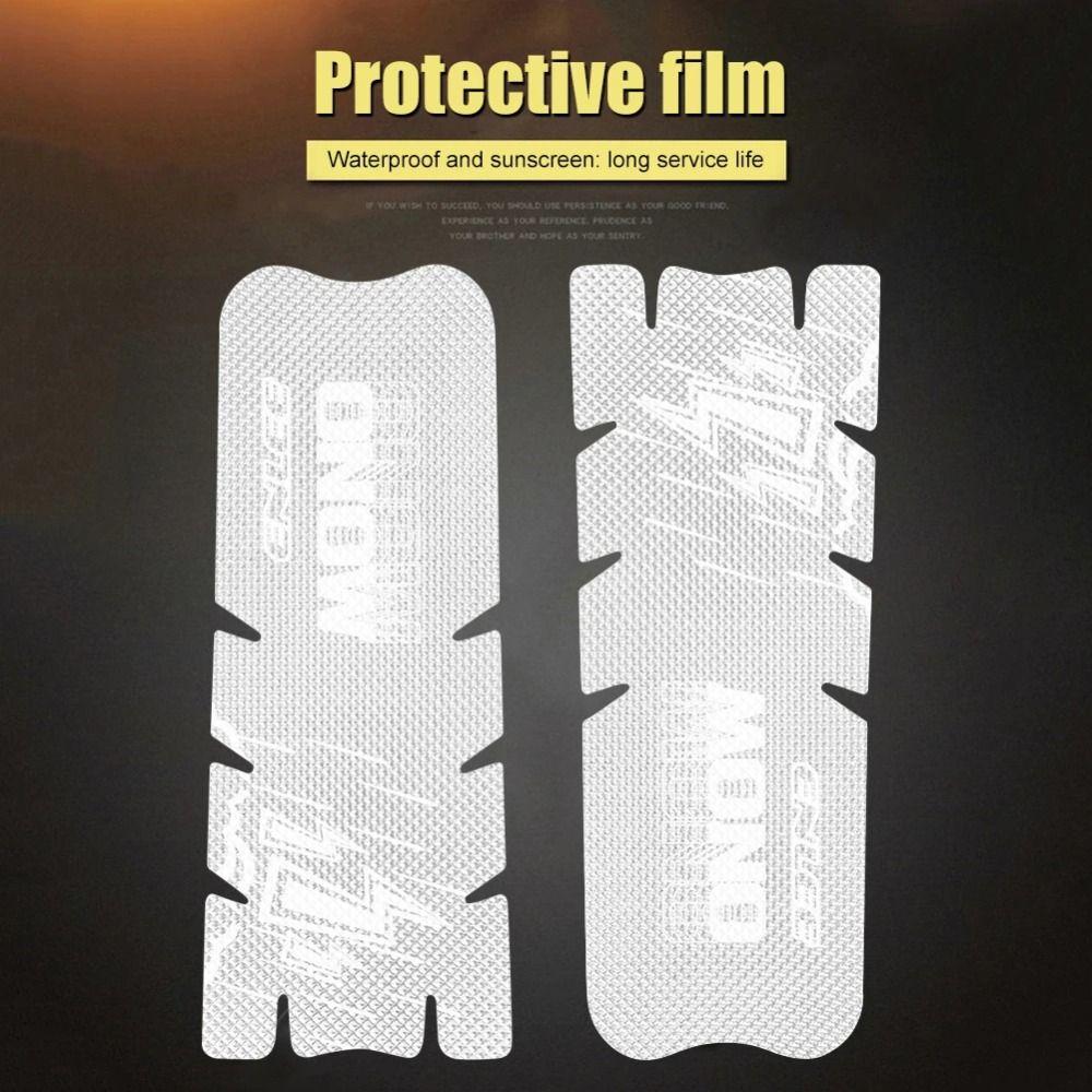 Waterproof Bicycle Crank Sticker Scratch Resistant Bike Protective Sticker Road MTB