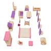 Dollhouse Furniture Set Wooden Delicate Details Educational Miniature Furniture Set Mini Furniture