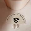 Tulip Lily Half circle Water absorbing Bathroom Soft Mud Toilet Door Non slip Foot Mat Quick drying Door Mat