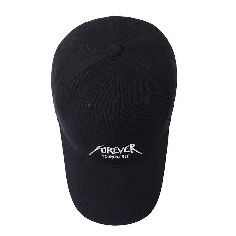 Foreve Letters Embroidery Cap Women Sunscreen Soft Top Outdoor Running Sports