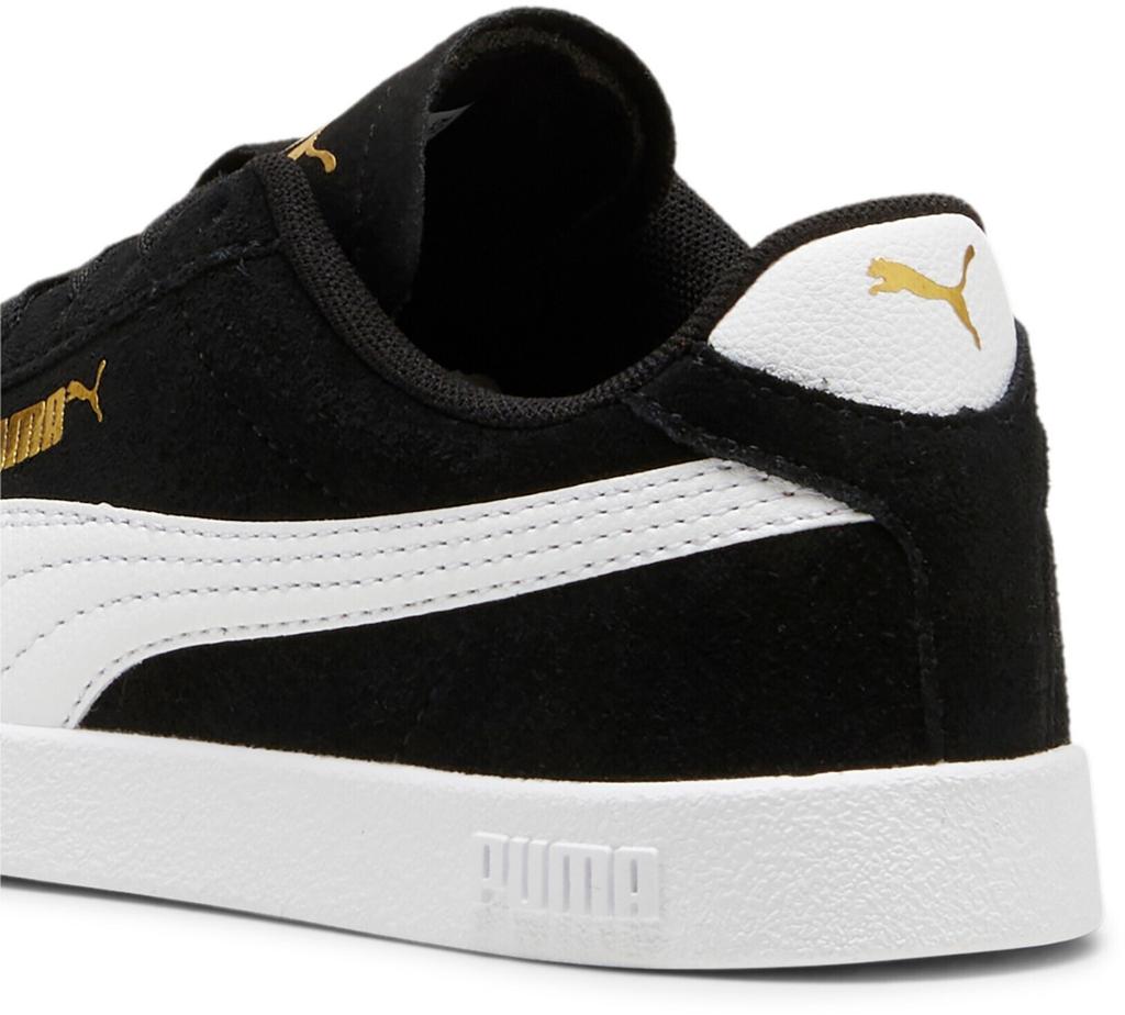 Puma Club II Suede Sneakers Black/white/gold