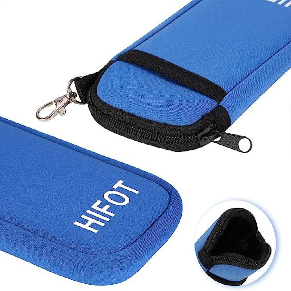with Buckle Zipper Phone Bag Portable Eyeglass Pouch Storage Bag  Mobile Phone Storage