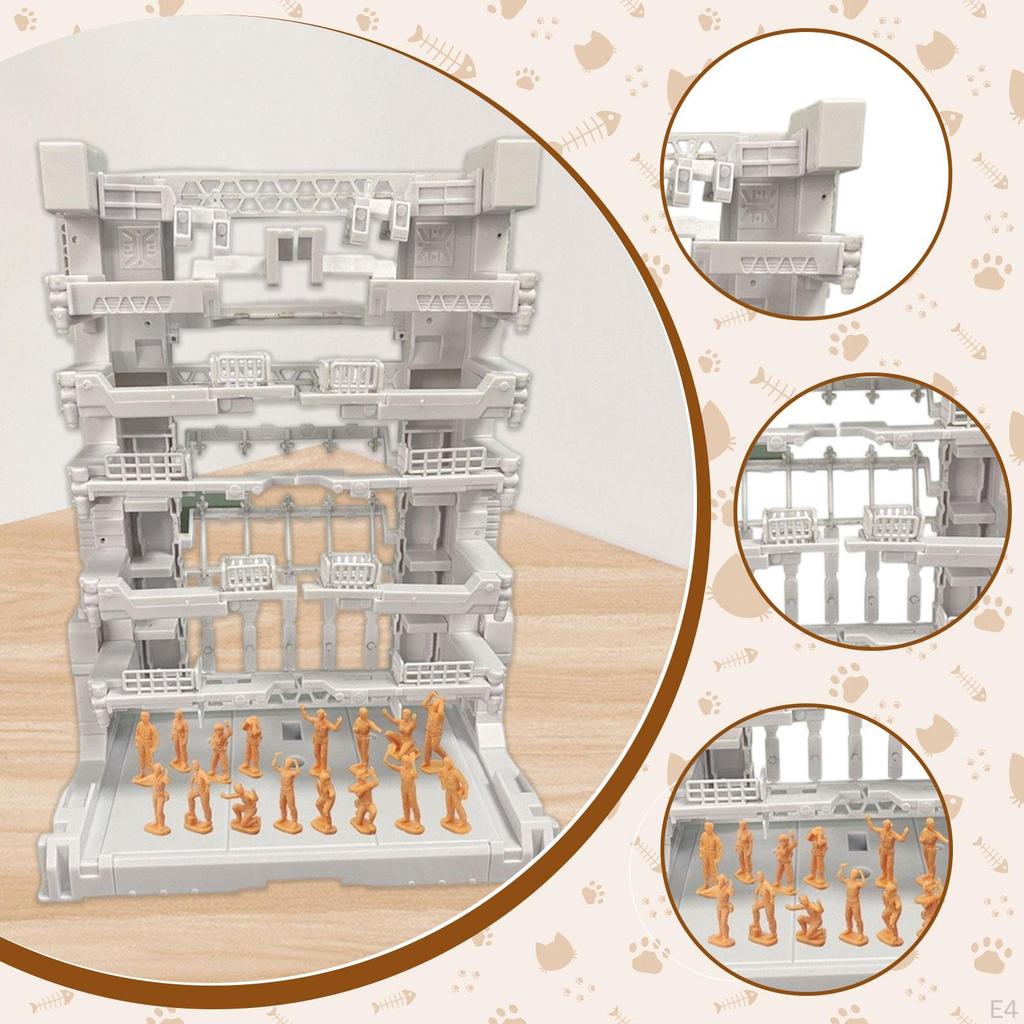 Action Figure Storage Rack for Toy Organization And Model Kits
