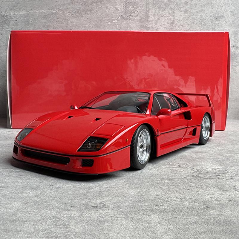 

Montage 1:18 F40 Standard Red Alloy Fully Open Car Model Collection and Appreciation червоний