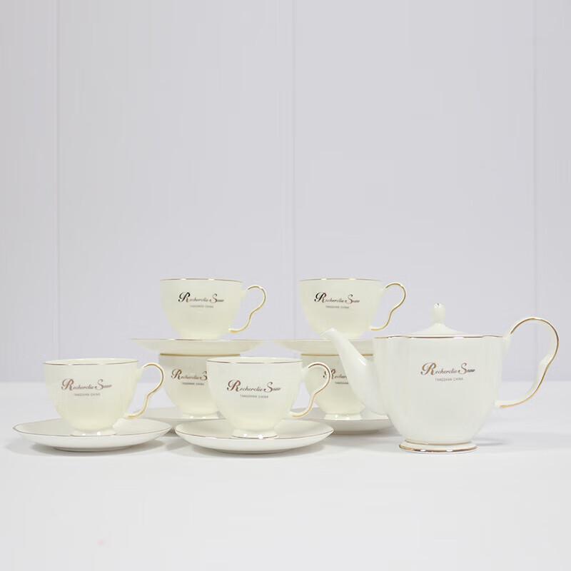 

Northern Scenery Gold Accent Bone China Coffee Set