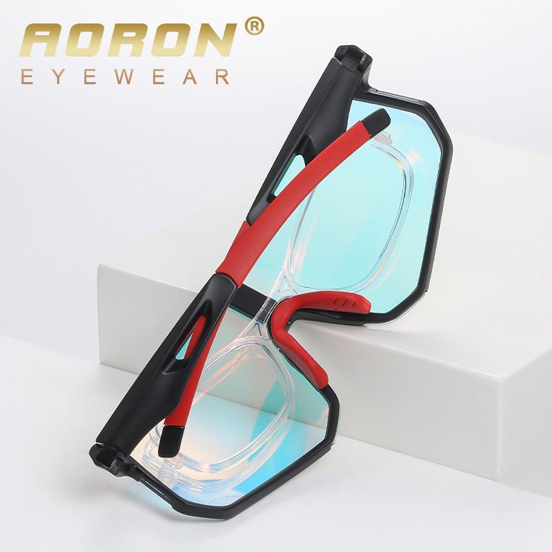 New Style Cross-Border Outdoor Cycling & Myopia-Compatible Large Frame Sports Sunglasses 3112