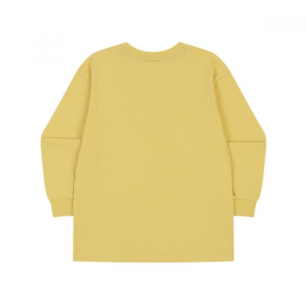 KANGOL Kids Long Sleeve T shirT Yellow Rc 0005