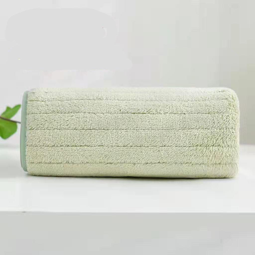 

Thick Coral Fleece Face Towel: Soft, Absorbent, Non-Shedding, Solid Color 35x75 cm