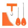 Plastic Carp Fishing Bait Needle Kit 4 In Box Fishing Bait Tool Accessories Fishing Accessories