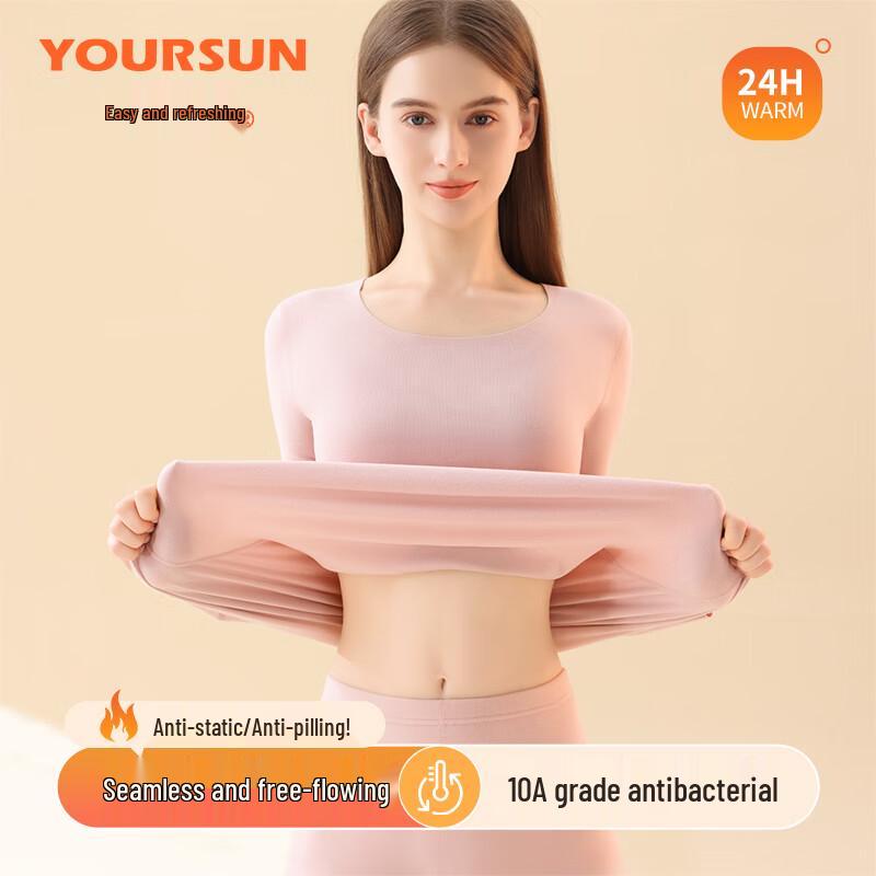 

Yiershuang Women s Seamless Thermal Underwear Set 3XL