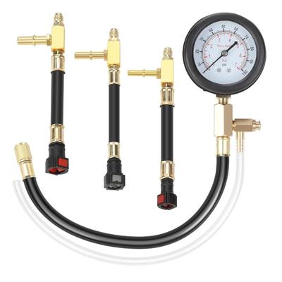 Motorcycle Fuel System Pressure Testing Diagnostic Tool Kit For Automotive Troubleshooting Mechanics And DIY Enthusiasts