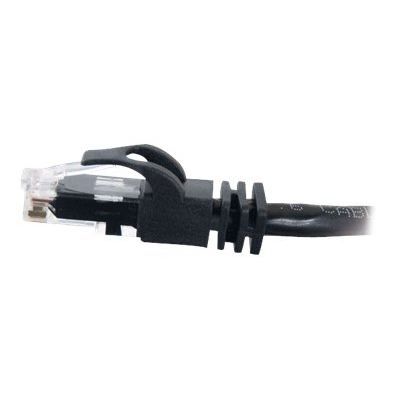 Cordon de raccordement - rj-45 (m) - 1.5 m - cat 6 - moulé, toronné, sans crochet - noir