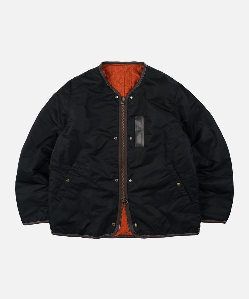 Frizmworks Reversible Ma-1 Liner Jacket _ Black