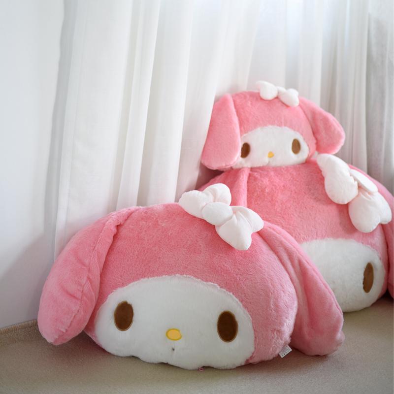 Gentle My Melody Plush Toy Large Dimension Hug Pillow Cozy Back Cushion Lovely Japanese Style Plushies Sofa Decorative Pillow
