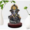 The Divine Aura of Ganesha Idol On MDF Base for Car Dashboard, Office Desk, and Festive Gifting