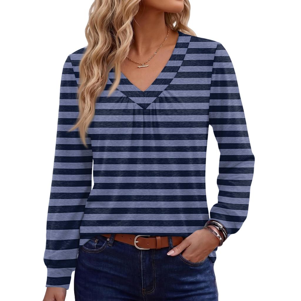 Women's Vintage Printed Cotton Feel Blouse for Casual Daily Wear