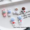 Space Astronaut DIY Resin Ornament: Rocket, Earth, Satellite, Water Cup, Cartoon Sticker Set